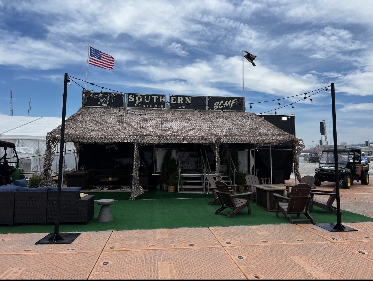Southern String branded venue build