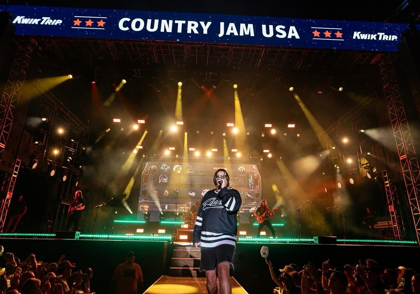 Hardy performing at Country Jam USA presented by Kwik Trip